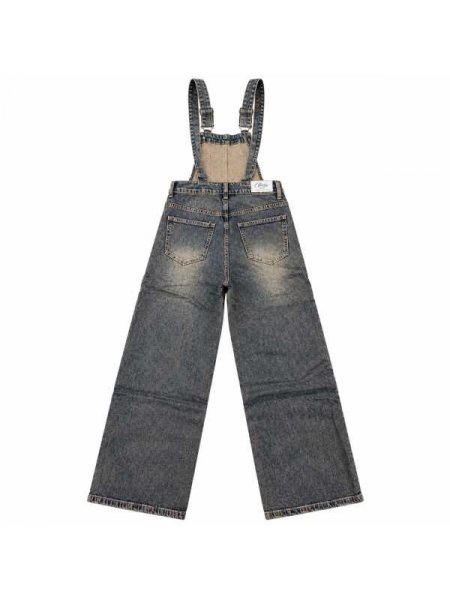 Salopette Jeans Wide Leg Vintage