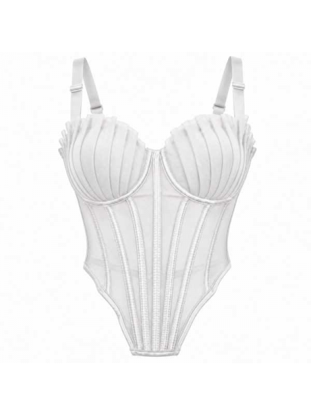 Corpetto Donna In Tulle Strutturato