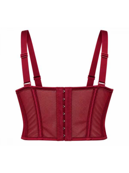 Corpetto Donna In Tulle Strutturato