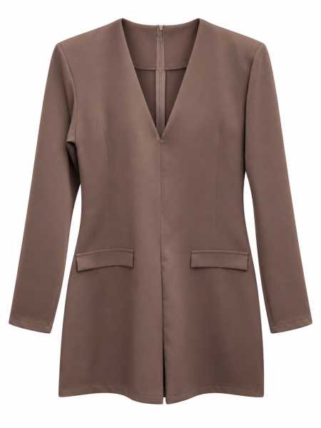 Tutina Blazer Donna A Manica Lunga