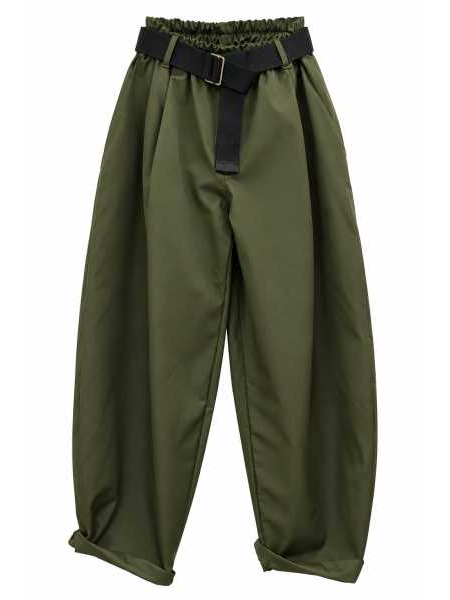 Pantalone Donna Balloon Con Cintura