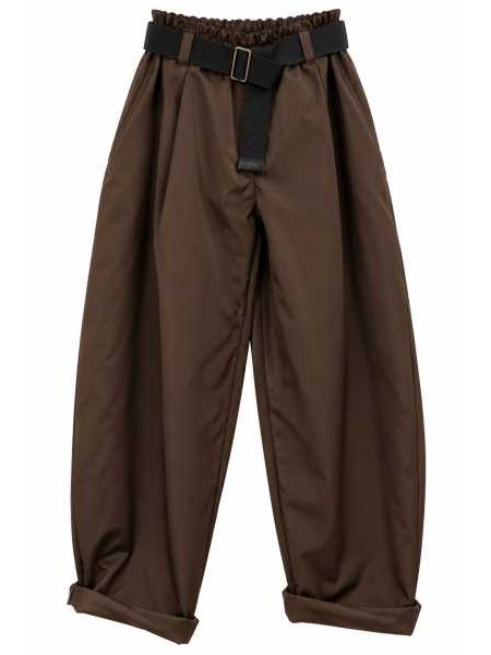 Pantalone Donna Balloon Con Cintura