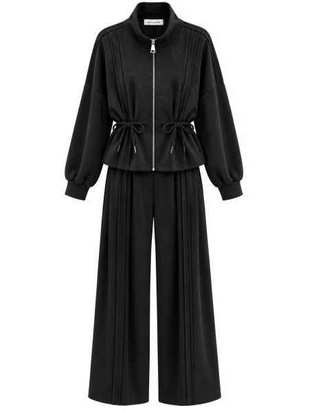 Coordinato Donna Palazzo Con Giacca Coulisse – 2 Pezzi