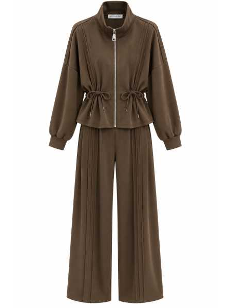 Coordinato Donna Palazzo Con Giacca Coulisse – 2 Pezzi