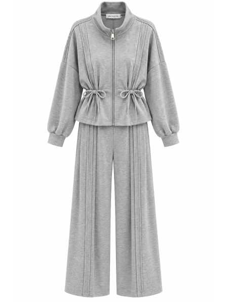 Coordinato Donna Palazzo Con Giacca Coulisse – 2 Pezzi