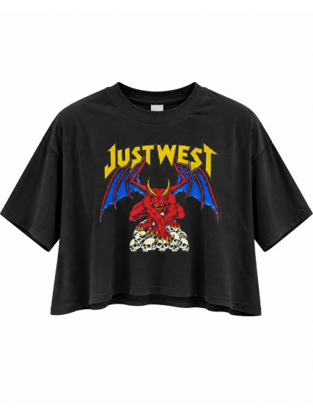 T-Shirt Donna Justwest Con Spalline Strutturate