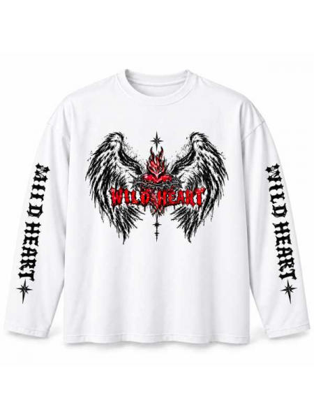 Maglia Oversize Wild Heart Con Maxi Spalline