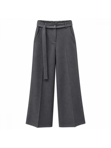 Pantalone Donna Elegante A Palazzo Con Cintura – Vita Alta
